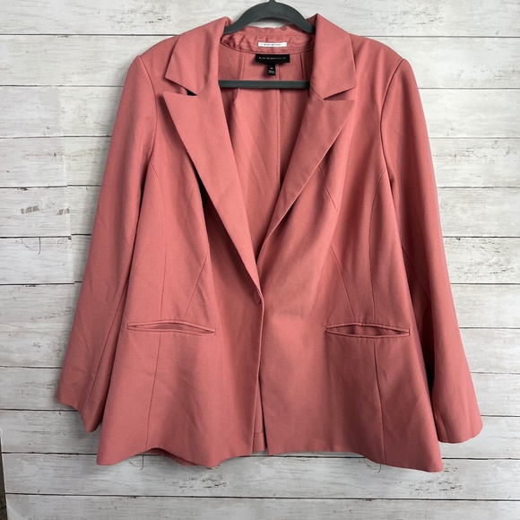 Lane Bryant Jackets & Blazers - Lane Bryant Pink The Bryant Blazer
